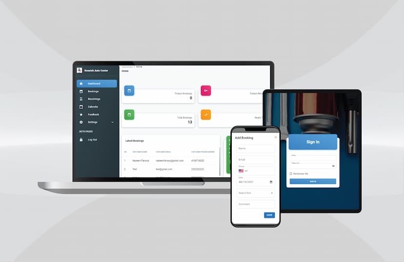 Auto Service Management Software